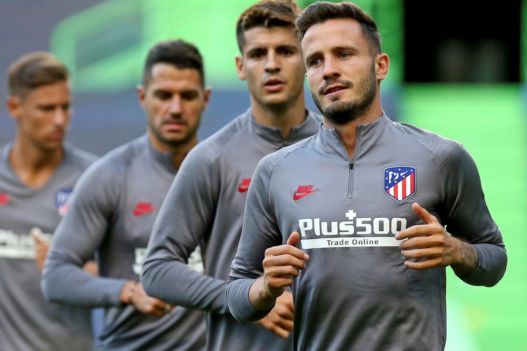 Saúl y Morata, en su anterior etapa en el Atlético.