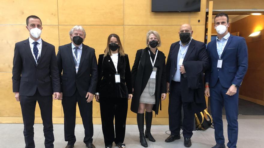 Maria Inés Batle, ayer junto a Marga Prohens y dirigentes del PP.