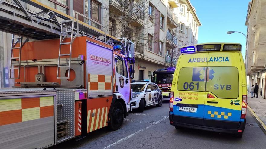 Acceden por el balcón para socorrer a una vilagarciana de 89 años en su casa