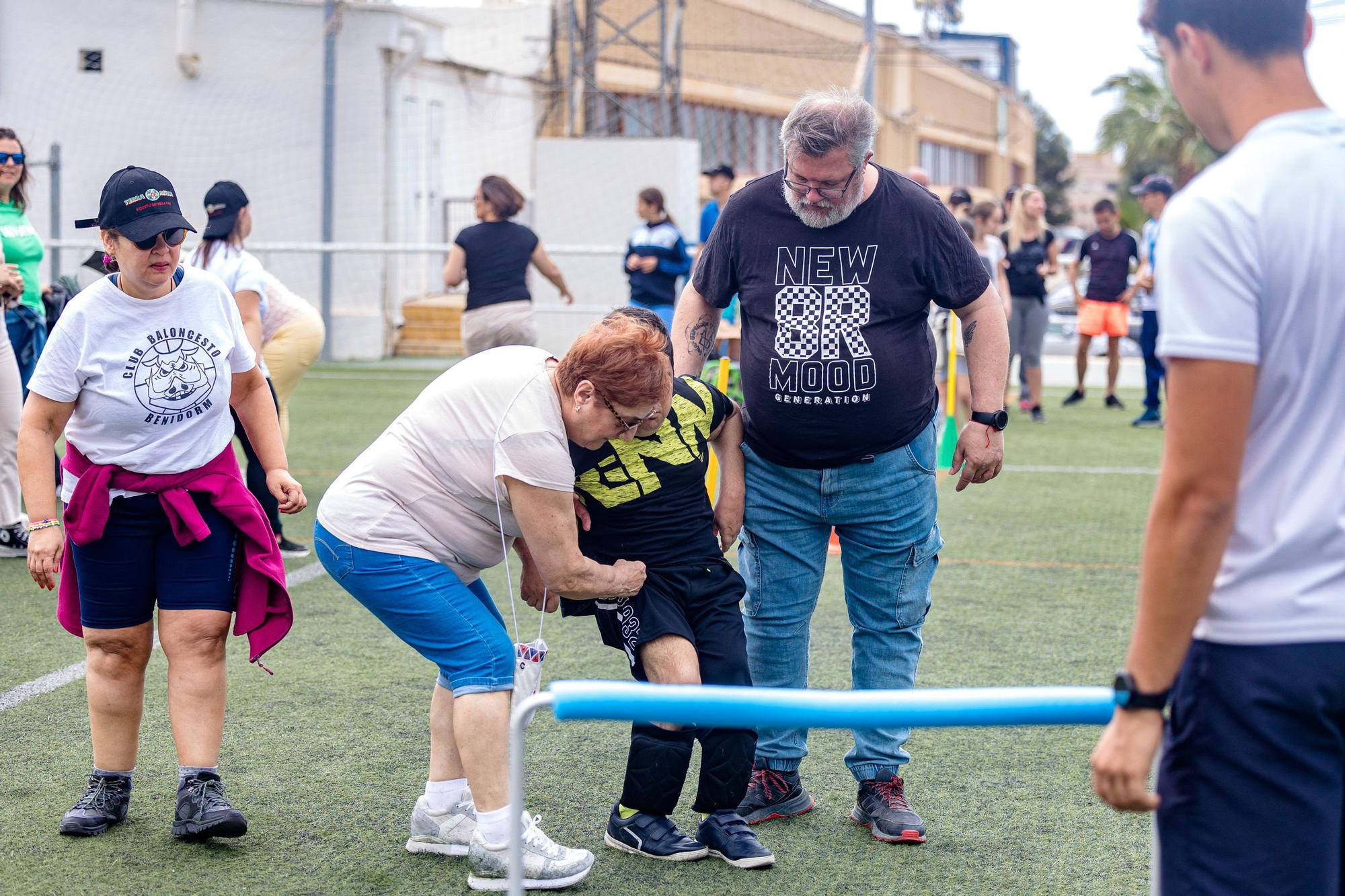 Más de 250 personas con discapacidad de toda la provincia compiten en los XXIII Juegos Deportivos de Benidorm