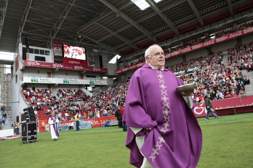 El padre Fueyo, un sportinguista como Dios manda