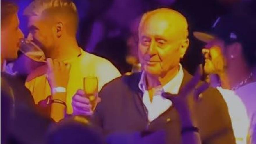 Pepe Roselló en el 'opening' de Space Ibiza.