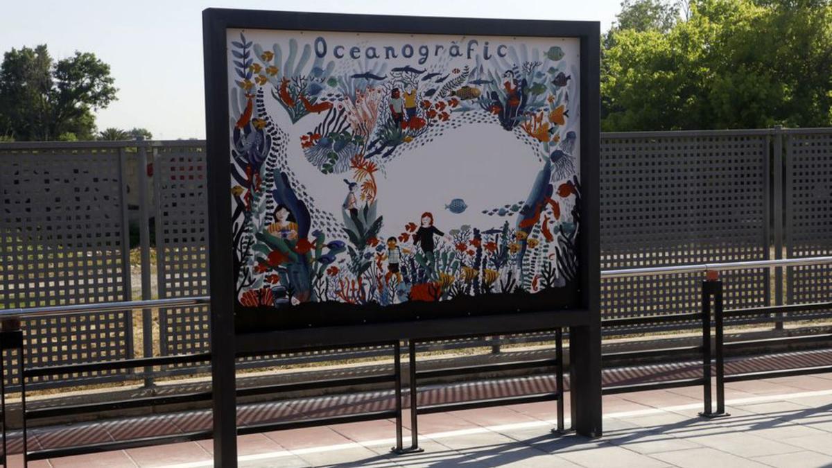 Diez obras de arte para  unir «emocionalmente» el metro con sus barrios