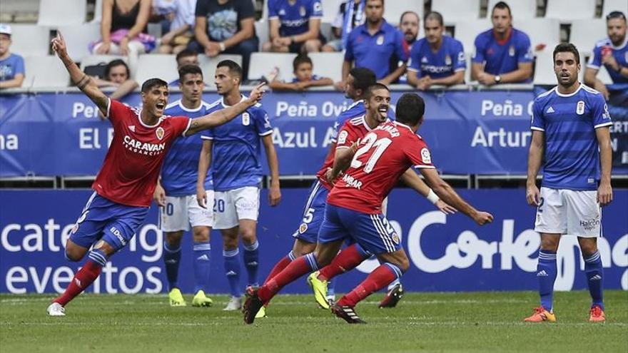 El Zaragoza toma el Carlos Tartiere