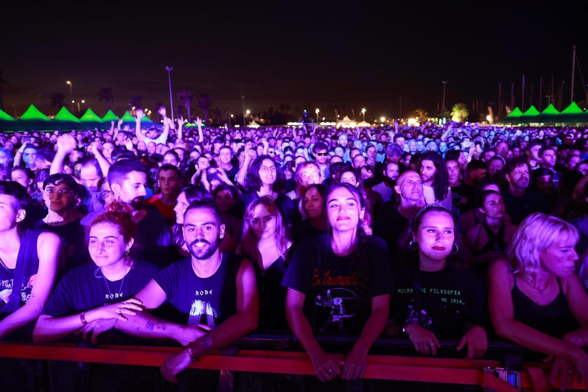 Valencia. Concierto de Robe en el Auditorio Marina Sur