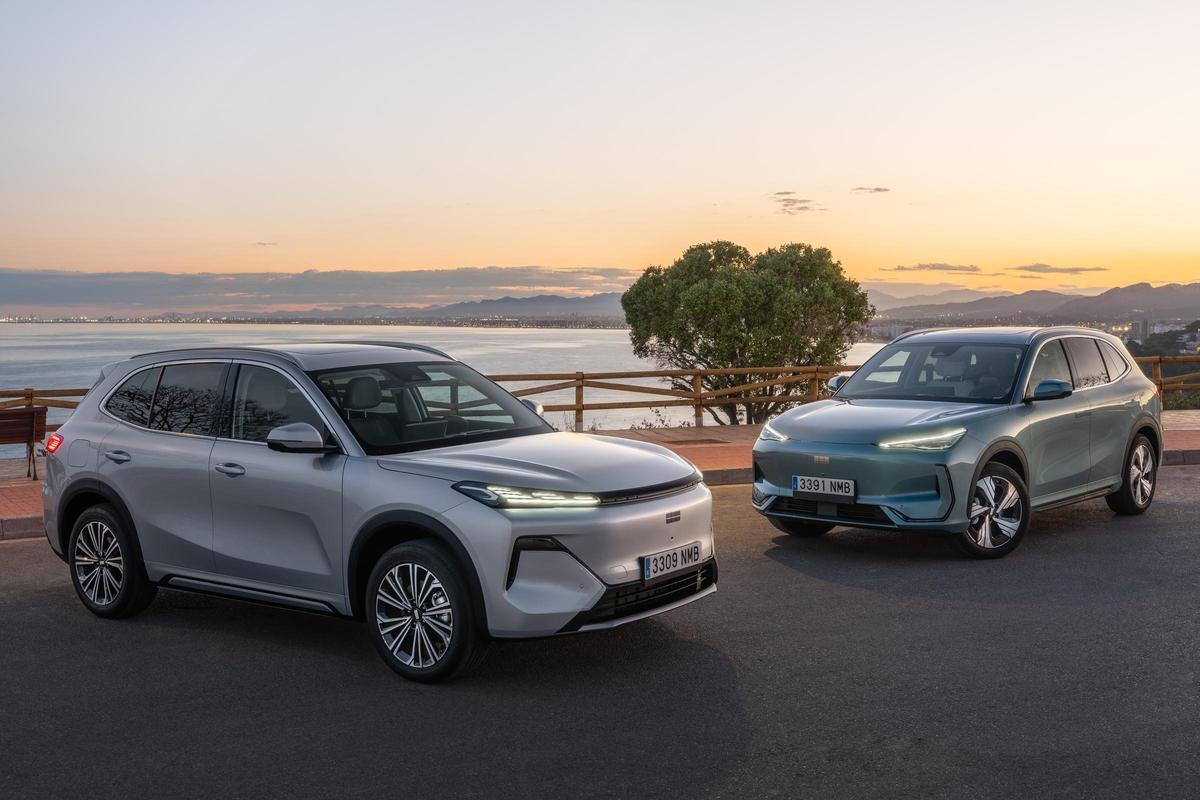 Geely aterriza en España con el eléctrico E5 y el híbrido enchufable Starray EM-i