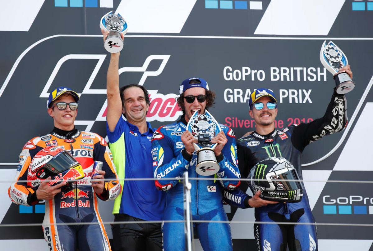 Las imágenes de la victoria de Rins en Silverstone