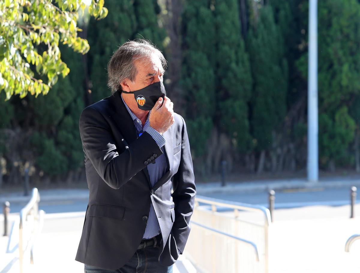 Funeral de Juan Cruz Sol, mítico del Valencia CF