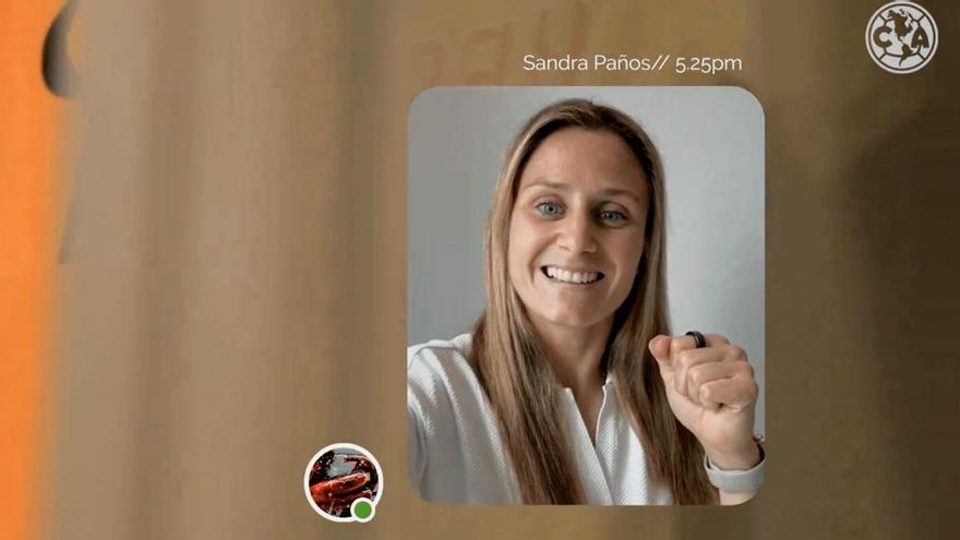 El Club América da la bienvenida a Sandra Paños