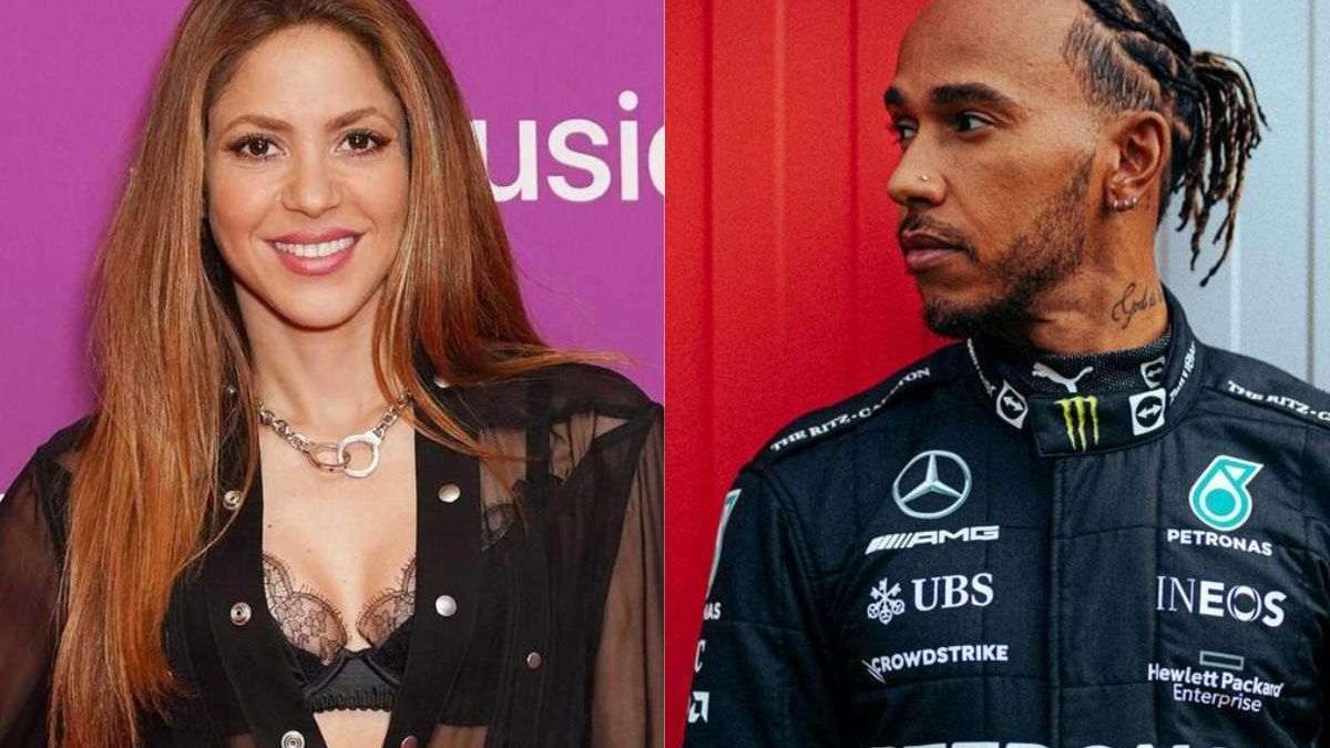 Shakira y Hamilton pillados en su segunda cita