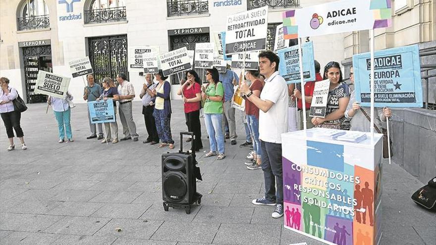 Los juzgados de cláusulas suelo celebrarán 11.000 vistas en 6 meses