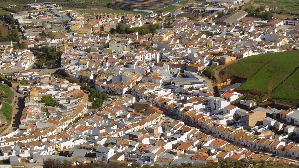 Vista panorámica del municipio de Alameda.