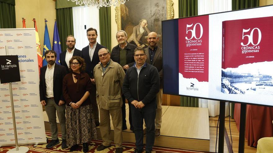 El &quot;gijonesismo&quot;, en 50 historias, de la mano de José María Ceinos: &quot;Será un libro de referencia&quot;