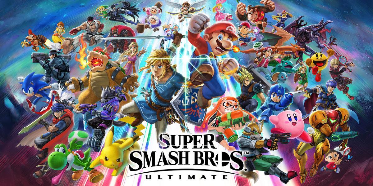 Super Smash Bros combina algunos de los personajes más famosos.