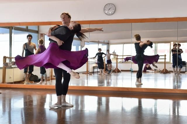 Ensayo del ballet de San Petersburgo