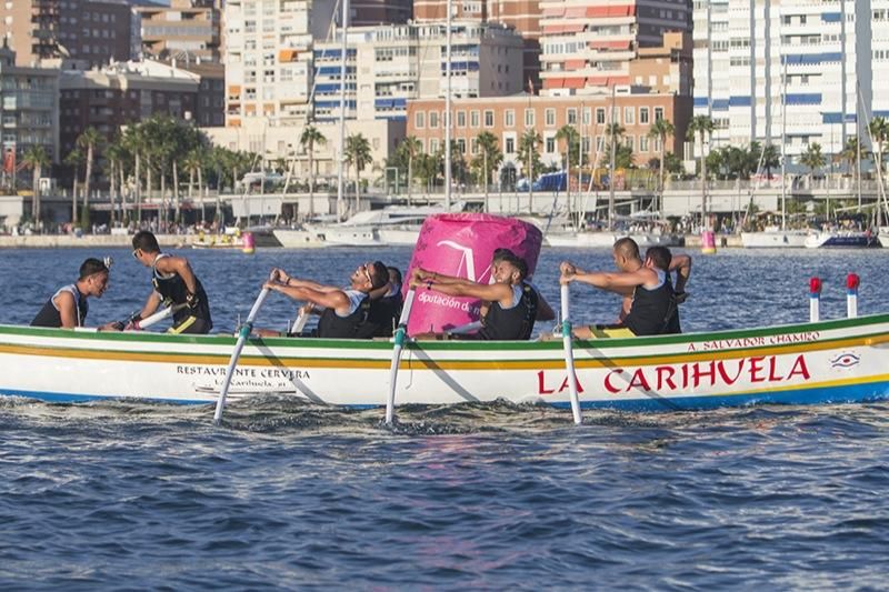 Regata de Jábegas en el Muelle Uno