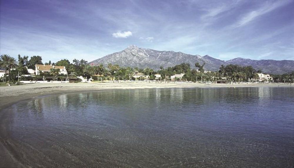 La playa marbellí de Casablanca.