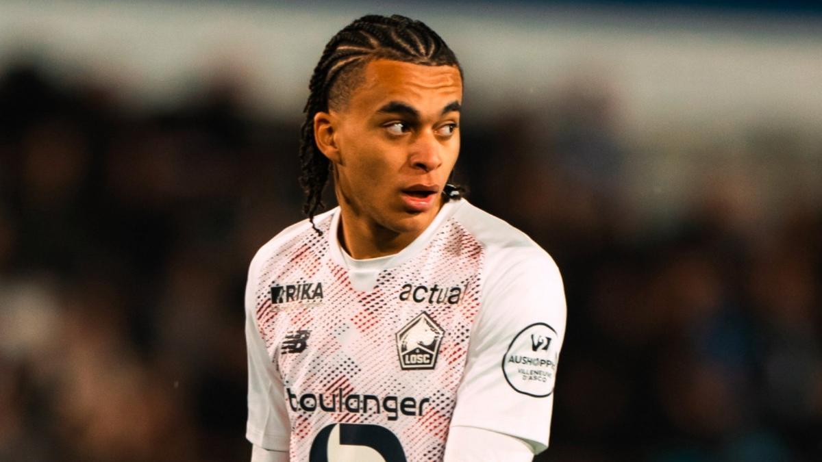 Ethan Mbappé fichó por el Lille en verano y las lesiones se han cebado con él