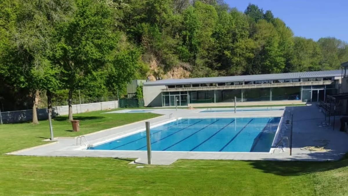 Les piscines de Sant Hilari Sacalm.