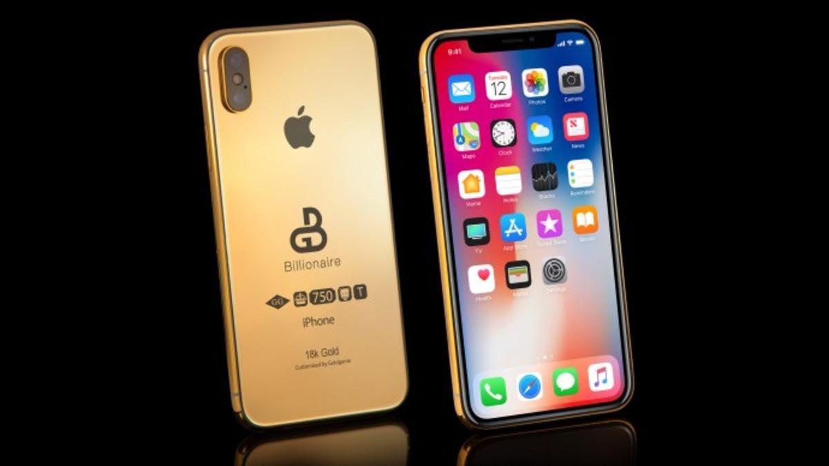 El IphoneX de oro es una realidad