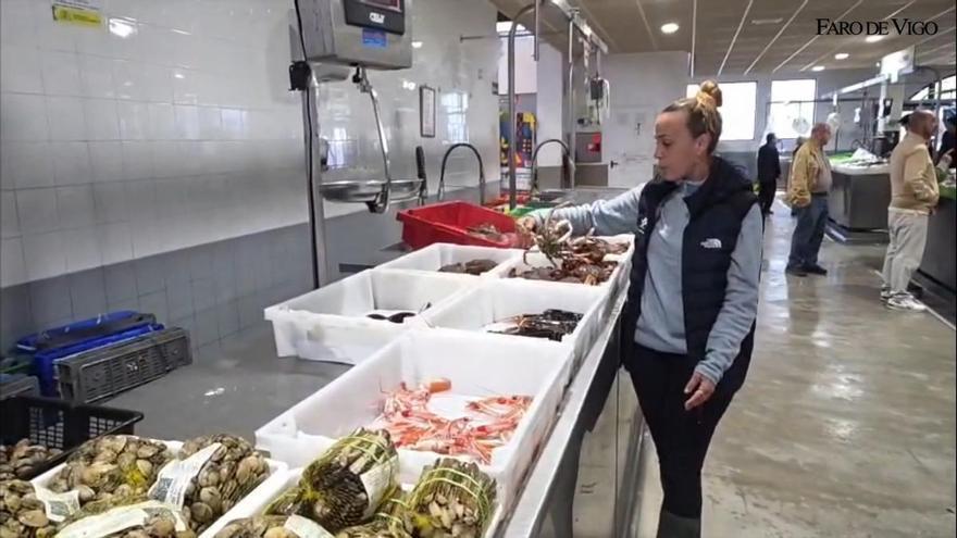 Vendedores locales sin marisco gallego recurren a producto foráneo para sobrevivir
