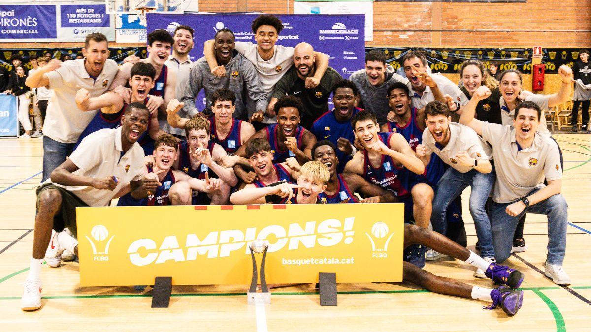 El junior del Barça se proclamó campeón de Catalunya