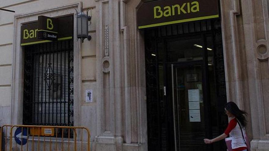 Una oficina de Bankia.