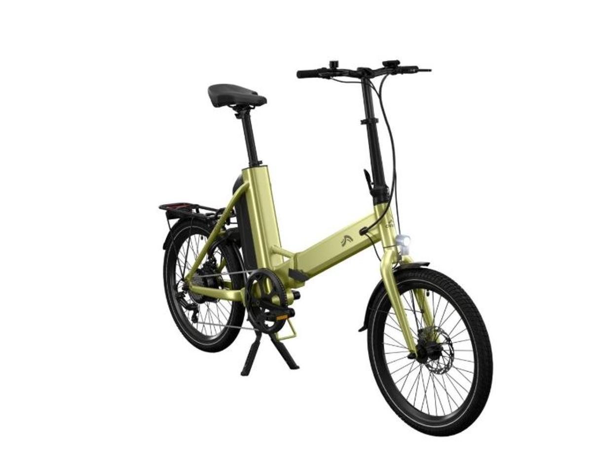 Mañana se esperan colas kilométricas en Lidl para conseguir la bici eléctrica plegable perfecta para otoño: portaequipajes y tres niveles de potencia
