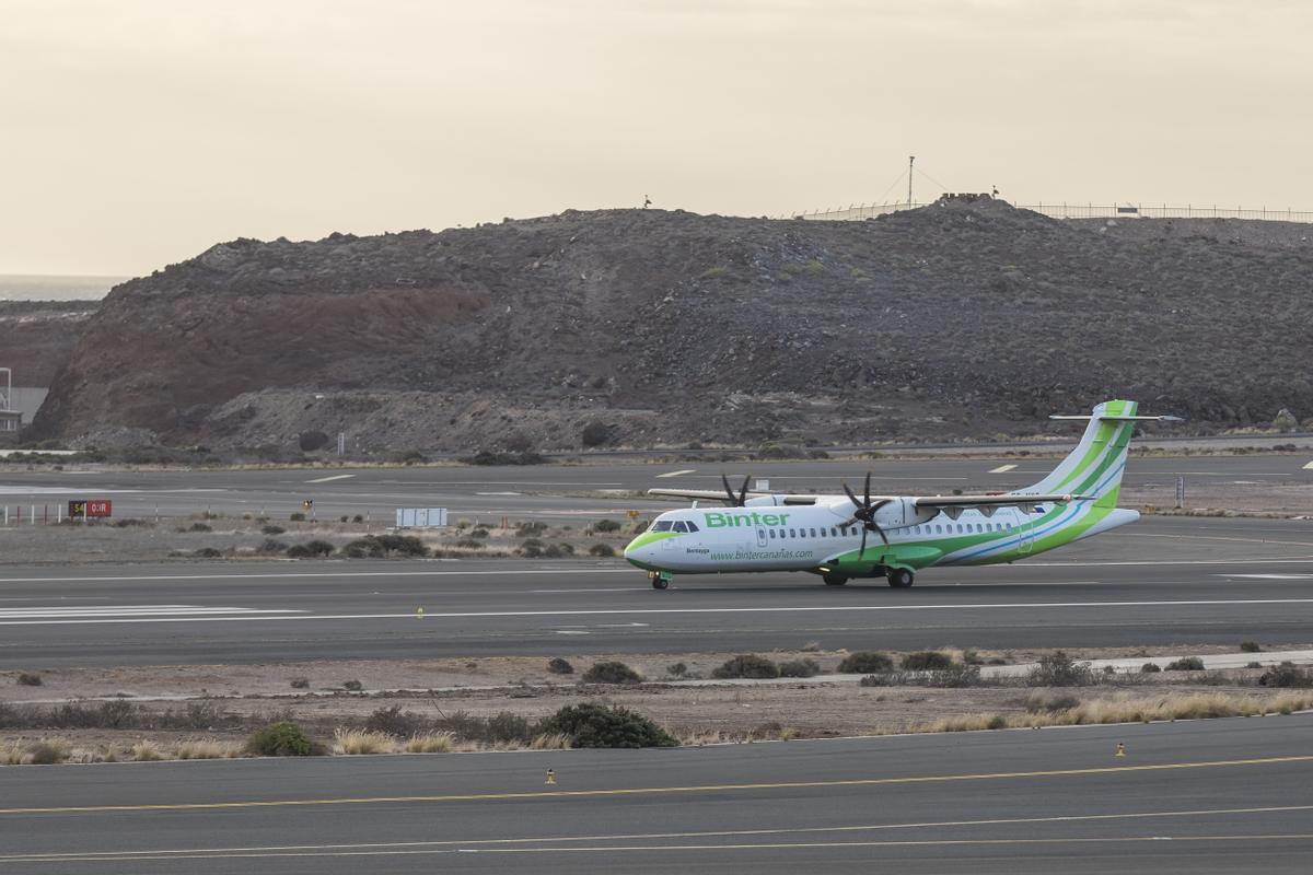 Un vuelo de Binter