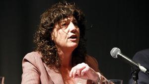 Teresa Jordà, el pasado 6 de marzo, en un acto en Mollerussa (Lleida).