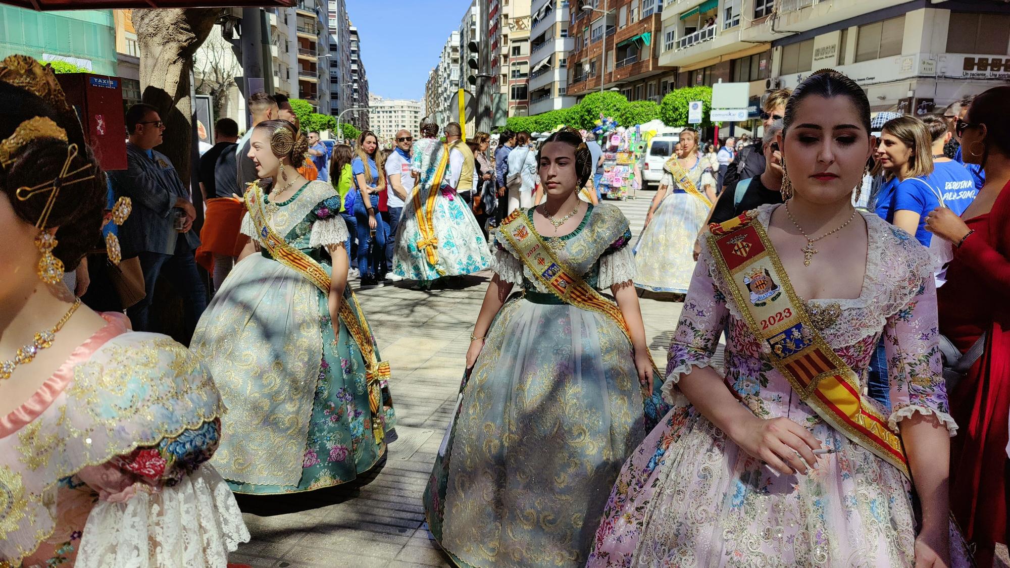 Revive la tercera 'mascletà' de las Fallas de Alzira con esta selección de fotografías