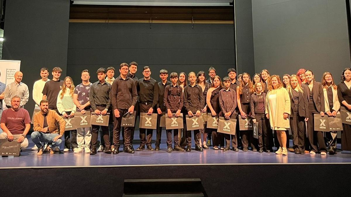 Participantes y premiados.