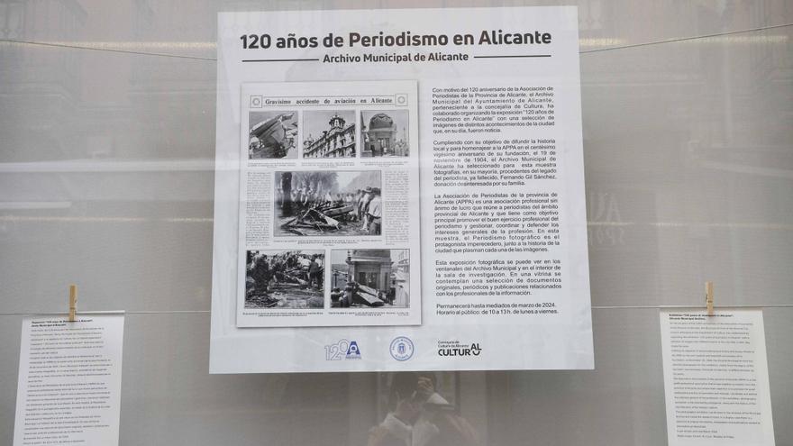 El Archivo Municipal inaugura la exposición &quot;120 años de Periodismo en Alicante&quot; en colaboración con la APPA.