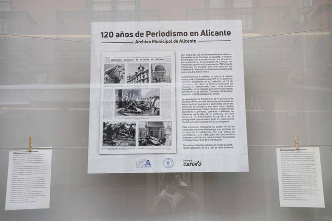 El Archivo Municipal inaugura la exposición "120 años de Periodismo en Alicante" en colaboración con la APPA.