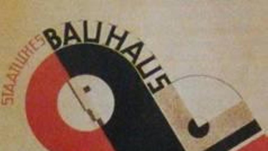 Cartel icónico de la Bauhaus.