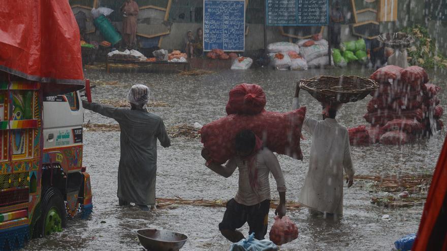 La devastación de las inundaciones en Pakistán, en imágenes