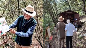 Pep Duran, el librero que convierte un bosque del Montseny en una biblioteca encantada:  Un baño de olores, sonidos y sensaciones