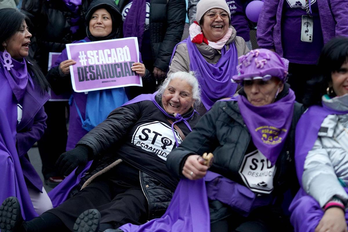 Madrid se moviliza el 8M, día internacional de la mujer