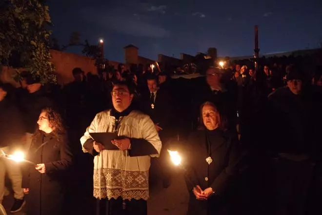 Traslado del Yacente a la Basílica de la Victoria