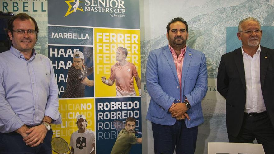 Presentación del IV Sénior Masters Cup de Marbella.