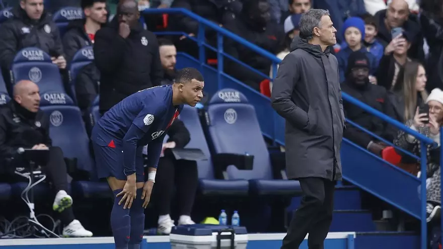 Luis Enrique, sin rencores con Mbappé: "Es cosa del pasado"