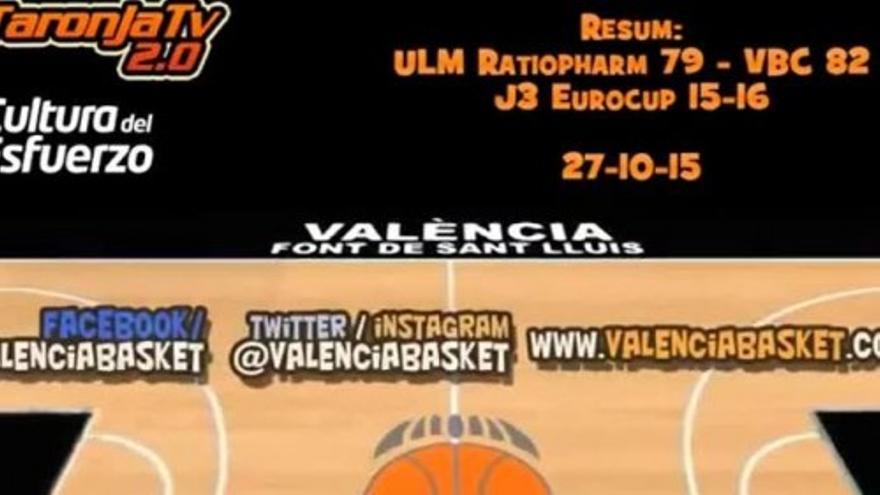 Resumen del Ratiopharm - Valencia Basket