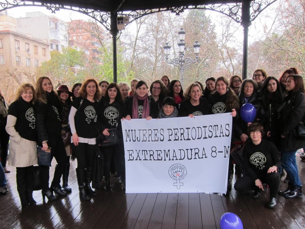 Huelga feminista en Extremadura