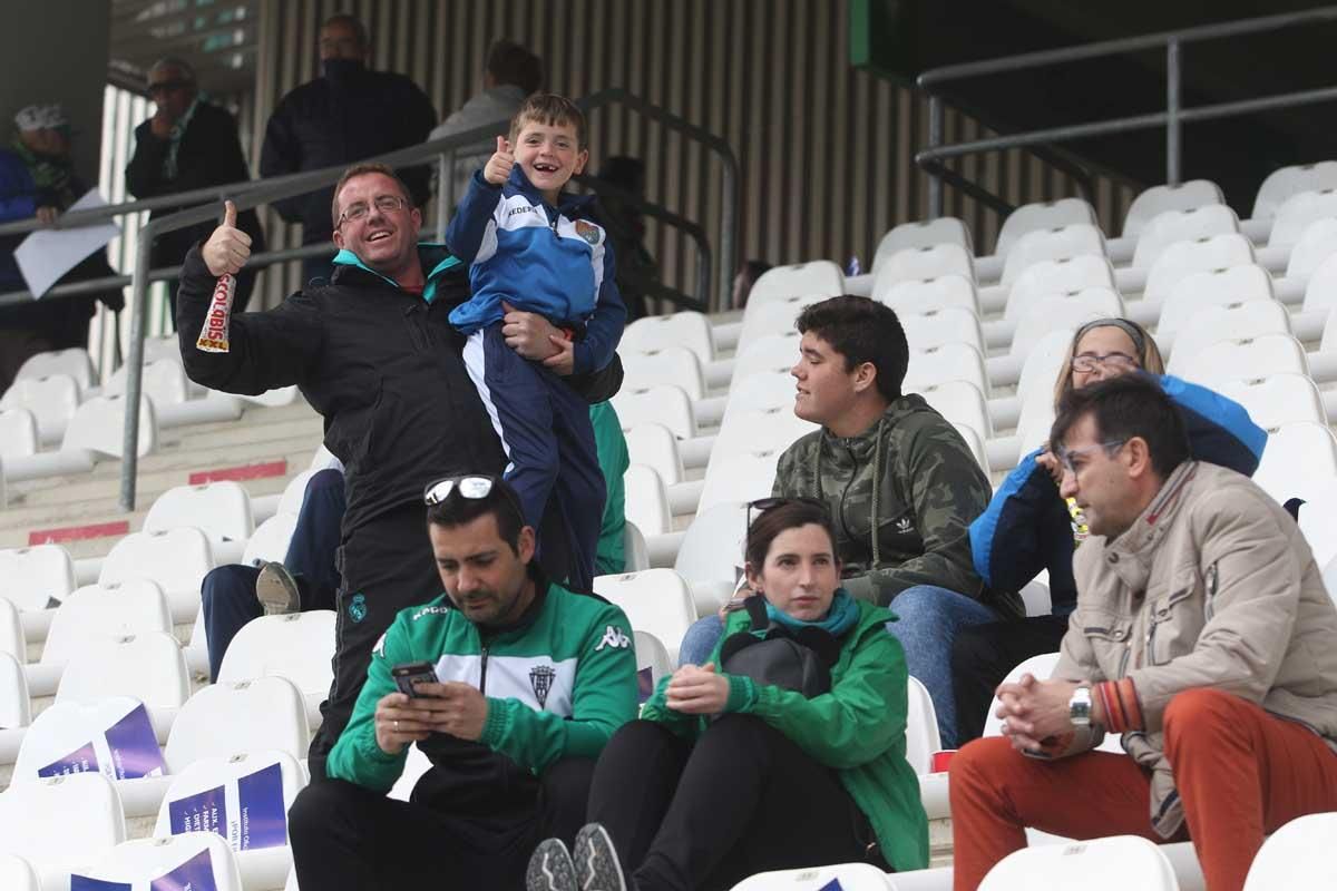 Así vivió la afición el empate del Córdoba ante el Oviedo