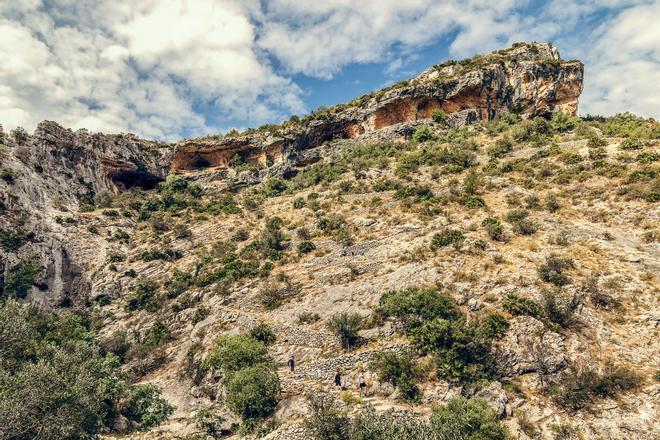 La ruta del Barranco del Infierno tiene una dificultad media-alta