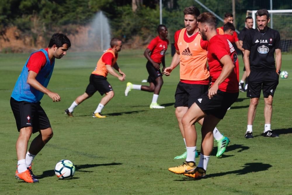 Jonny se incorpora a los entrenamientos del Celta