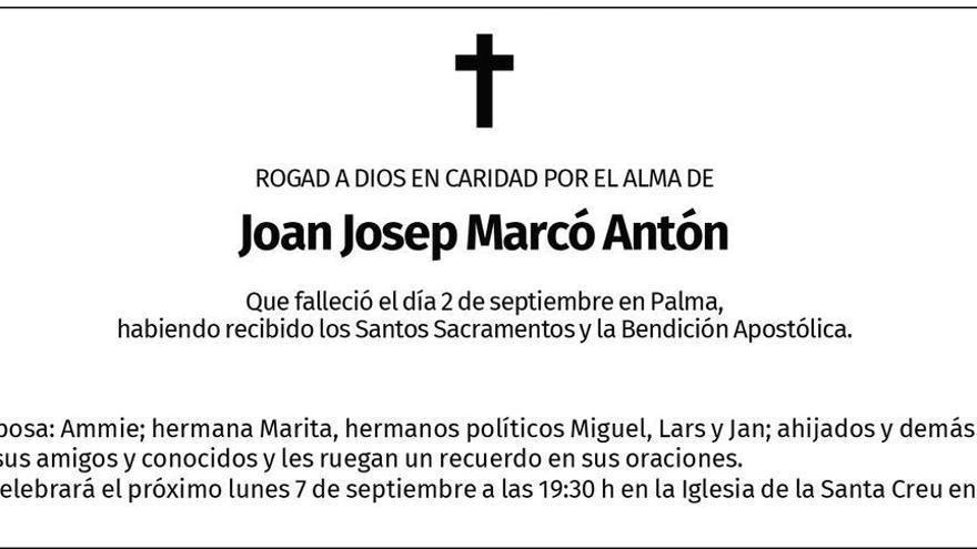 Joan Josep Marcó Antón