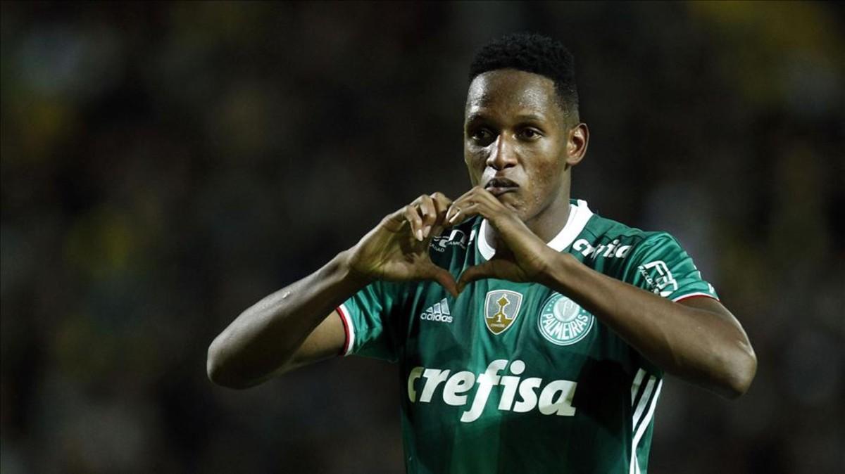 Yerry Mina dejará el Palmerias por el FC Barcelona