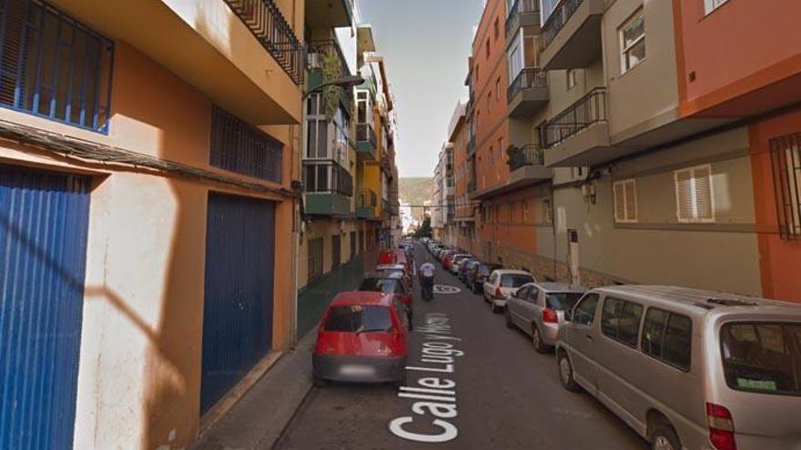 Un tramo de la calle Lugo y Herrera.