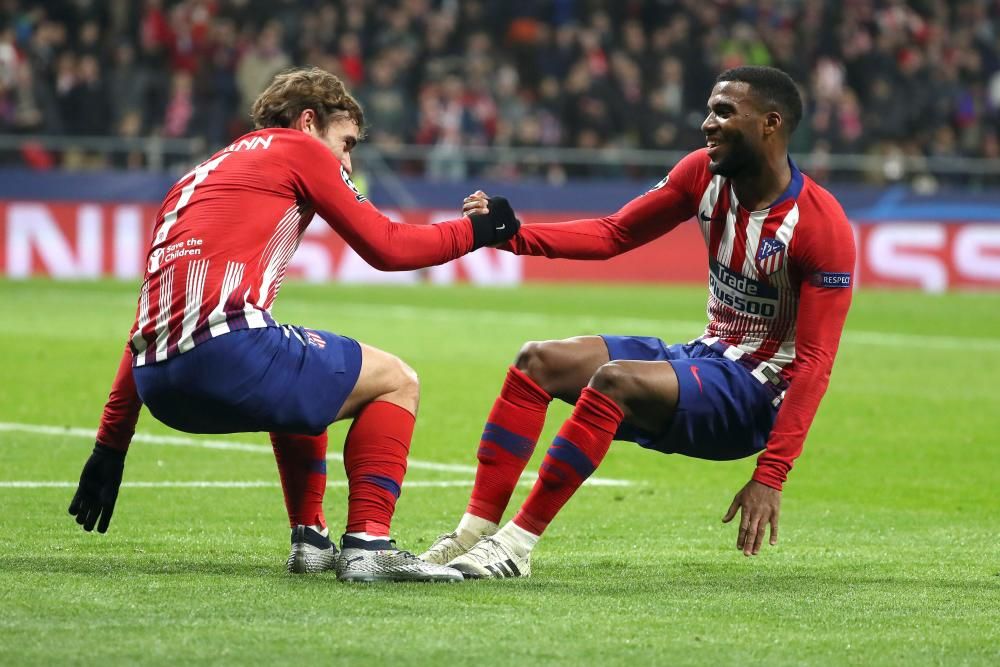 Las imágenes del Atlético de Madrid - Mónaco